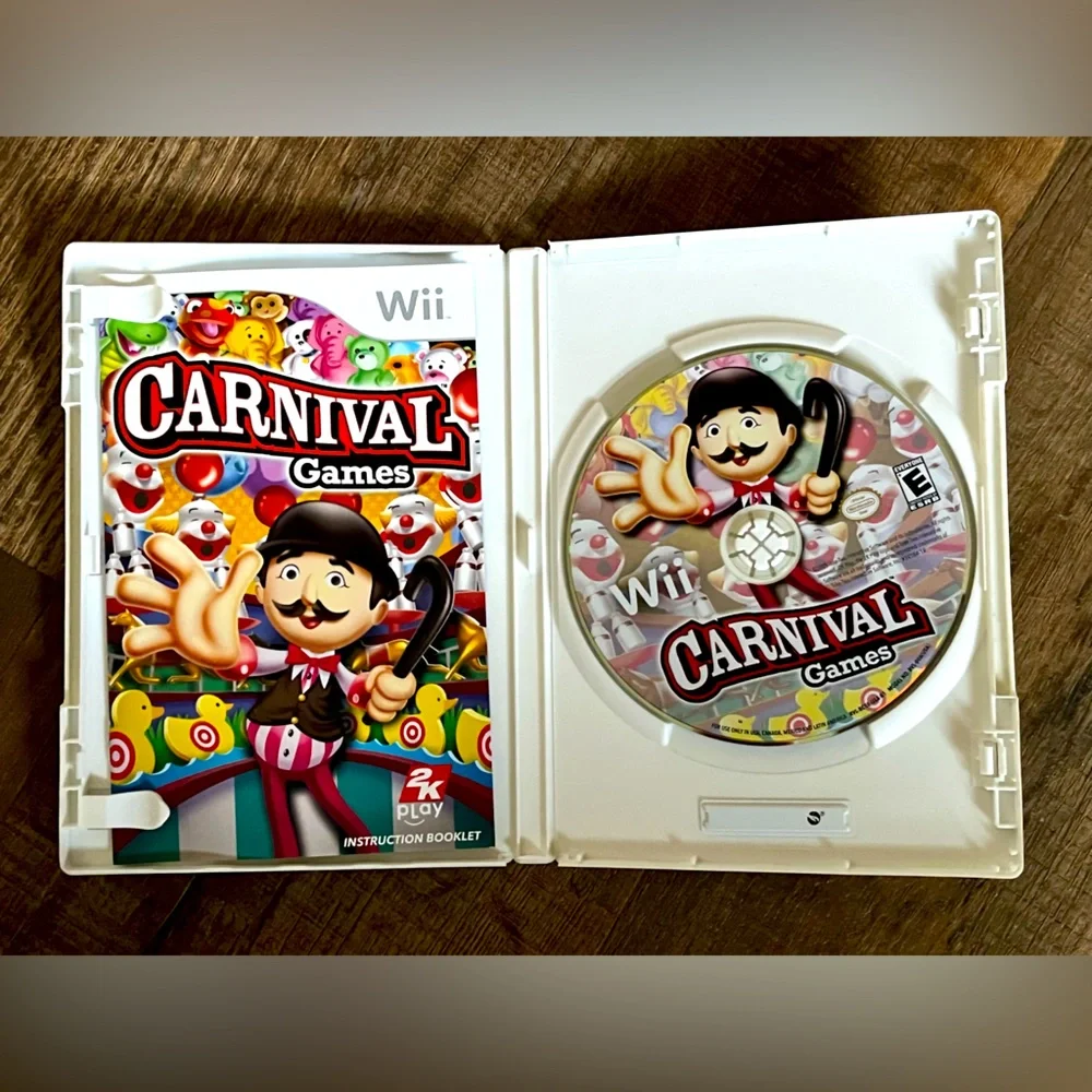 Carnival Games Wii. Over 250 prizes. Rated E for everyone!